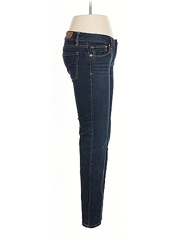 American Eagle Outfitters Hearts Blue Jeans Size 00 (estimated)