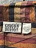 Chico's Design 100% Silk Stripes Brown 3/4 Sleeve Silk Top Size Lg (2) - photo 3