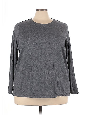 Lands' End 3/4 Sleeve T-Shirt (view 1)