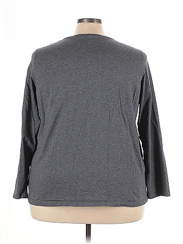 Lands' End 3/4 Sleeve T-Shirt (view 2)