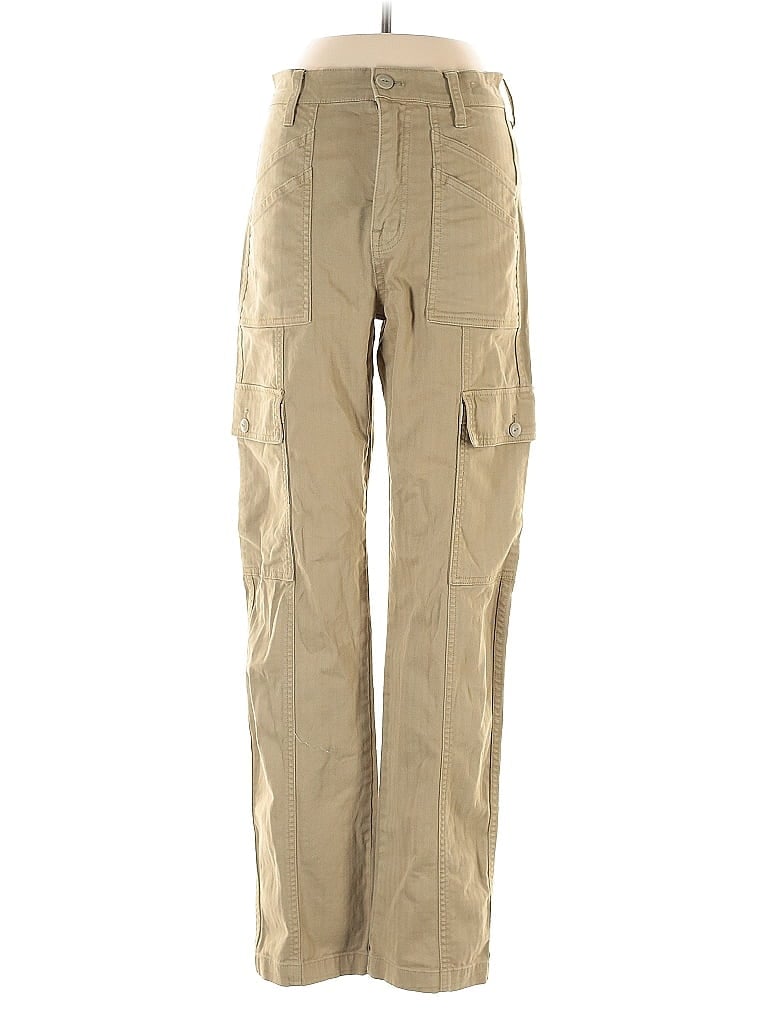 Pre-owned Madewell Cargo Pants In Brown