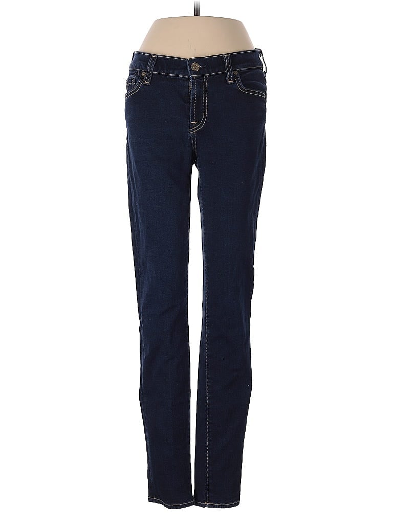Pre-owned 7 For All Mankind Jeans In Blue