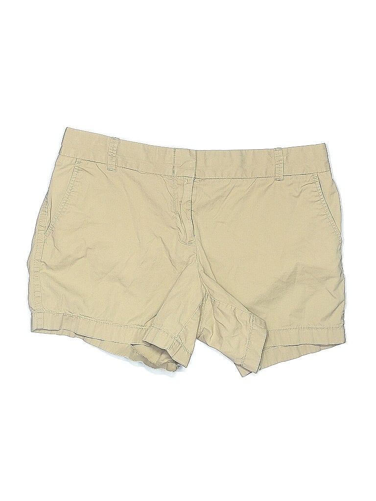 Pre-owned J.crew Factory Store Khaki Shorts In Brown