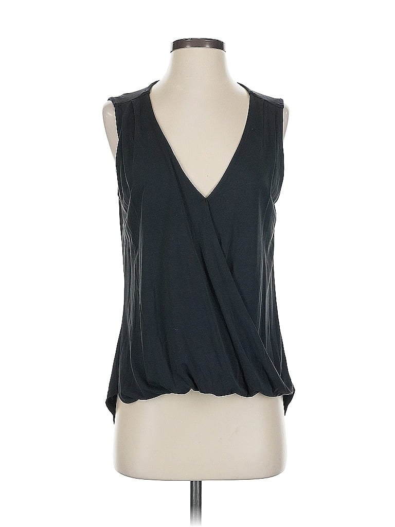Veronica M. Black Sleeveless Blouse Size S - photo 1