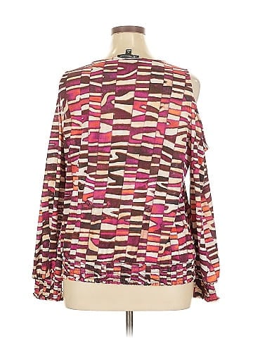 INC International Concepts Long Sleeve Blouse (view 2)