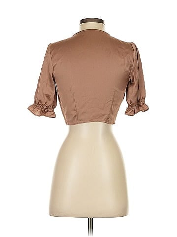 Abercrombie & Fitch Short Sleeve Blouse (view 2)