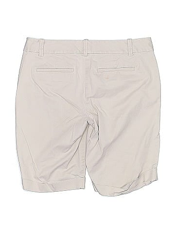 Ann Taylor Khaki Shorts (view 2)