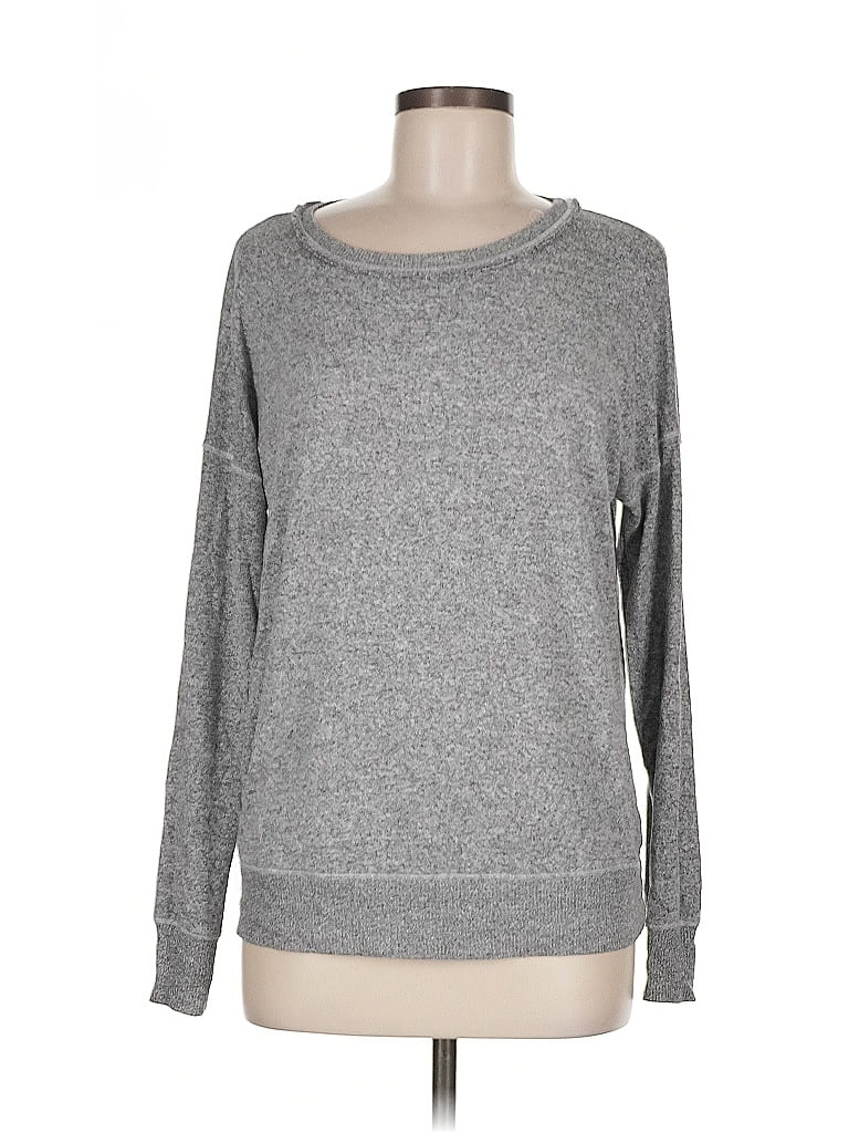 Pre-owned Harlowe & Graham Pullover Sweater In Gray