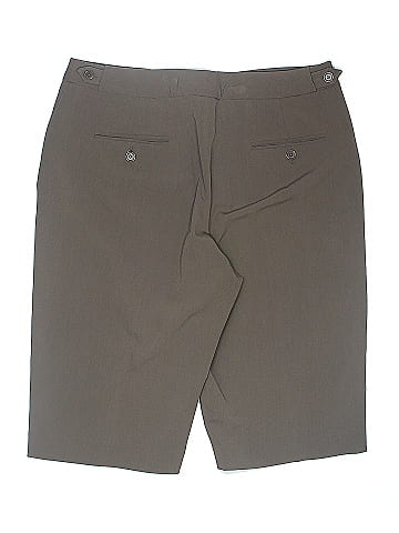 Larry Levine Khaki Shorts (view 2)
