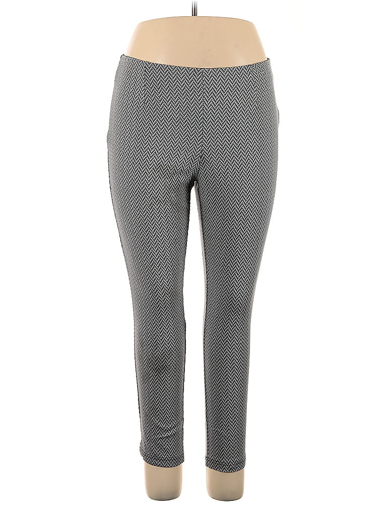 Pre-owned Calvin Klein Active Pants In Gray