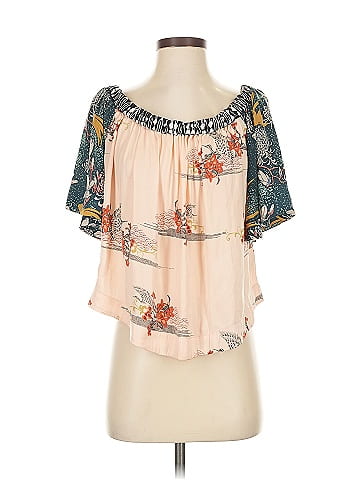 Free People Short Sleeve Blouse (view 1)