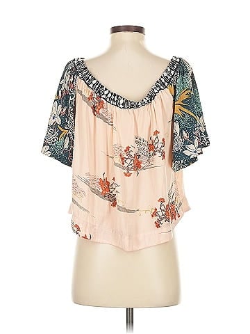 Free People Short Sleeve Blouse (view 2)