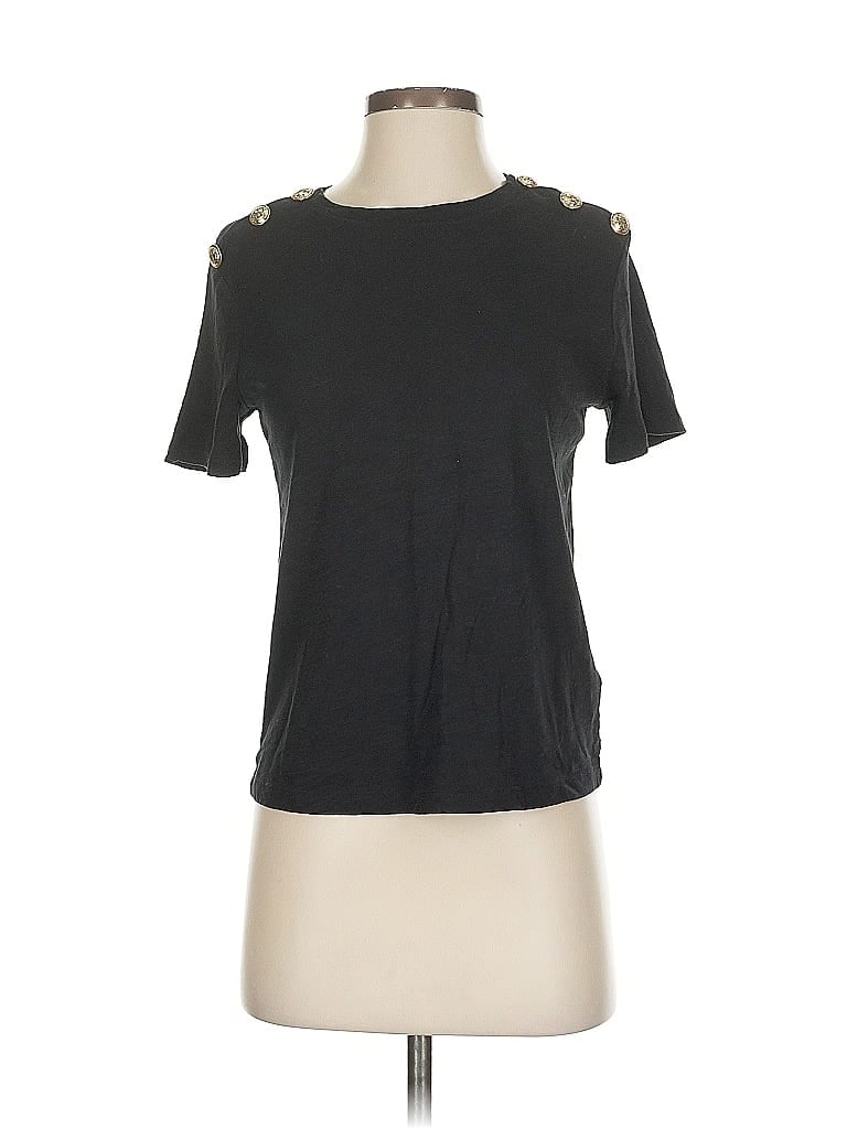 Pre-owned Express Short Sleeve T-shirt In Black