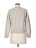 White + Warren 100% Cashmere Gray Cashmere Pullover Sweater Size M - photo 2