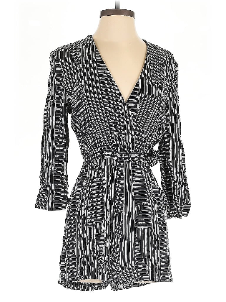 Pre-owned Topshop Romper In Gray