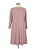 Soho JEANS NEW YORK & COMPANY Solid Brown Casual Dress Size M - photo 2