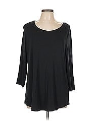 Jm Collection 3/4 Sleeve T Shirt