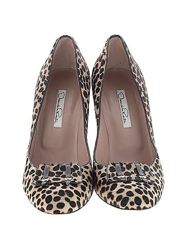 Oscar De La Renta Ponyhair Heels (view 2)