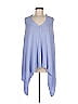 Hannah Rose Blue Poncho One size - photo 1