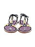 Dolce & Gabbana Purple Black Sandals Size EU 35 - photo 2