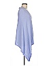 Hannah Rose Blue Poncho One size - photo 4