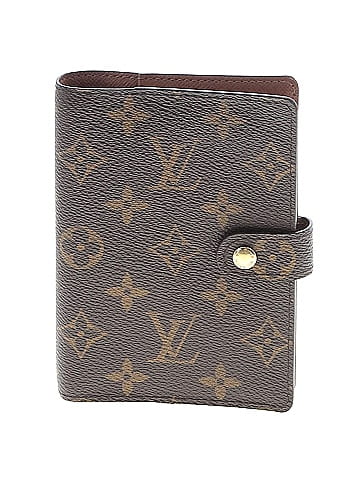 Louis Vuitton Monogram Canvas Small Ring Agenda Cover (view 1)