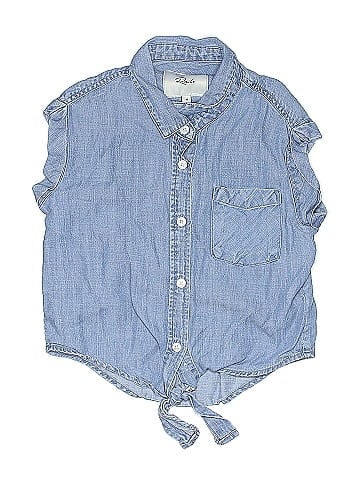 Rails Sleeveless Button-Down Shirt (view 1)