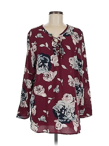 Mud Pie Long Sleeve Blouse (view 1)