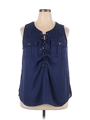 INC International Concepts Sleeveless Blouse (view 1)