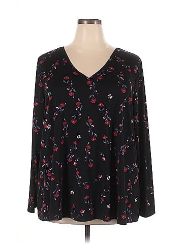 Lane Bryant Long Sleeve Blouse (view 1)