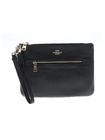Coach Factory Leather Wristlet (view 1)