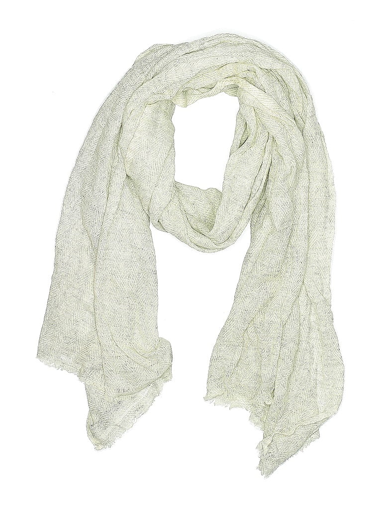 Pre-owned Assorted Brands Scarf In Gray