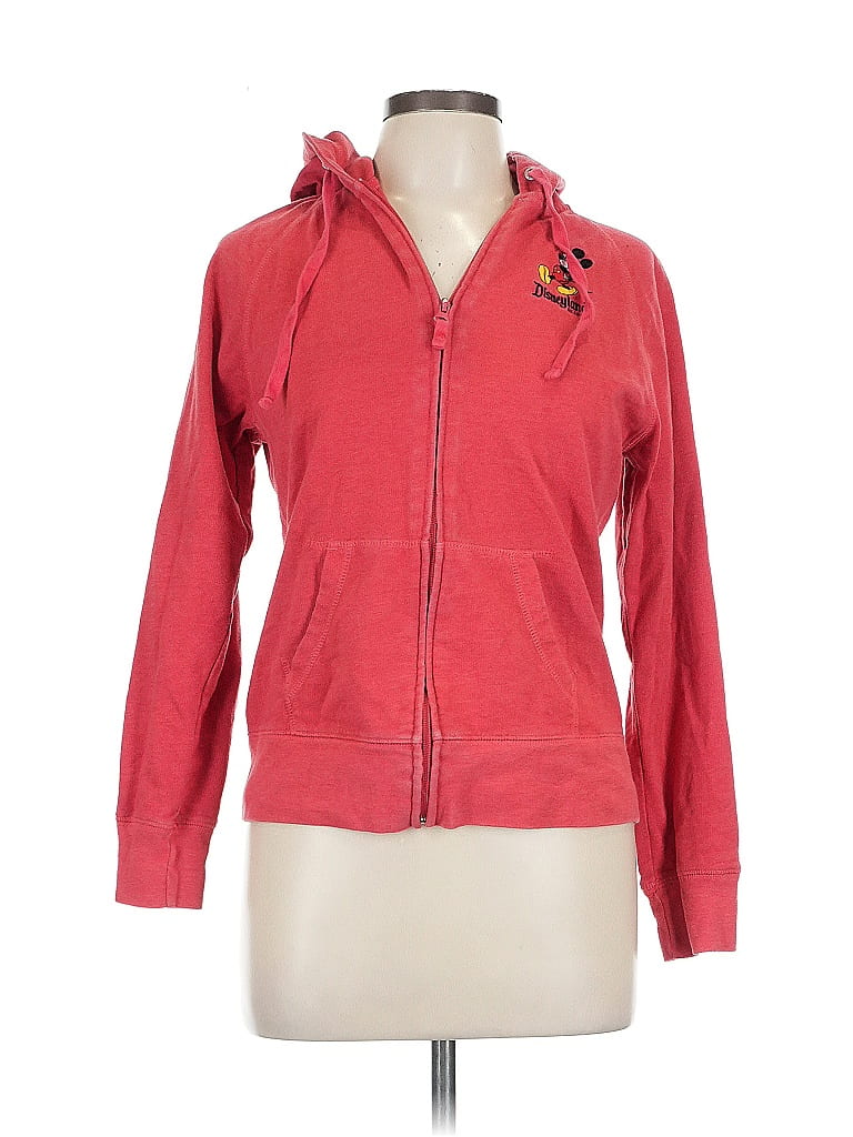 Disney Parks Red Zip Up Hoodie Size L - photo 1