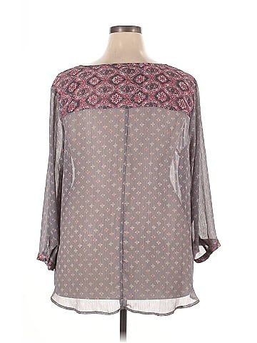 Maurices 3/4 Sleeve Blouse (view 2)