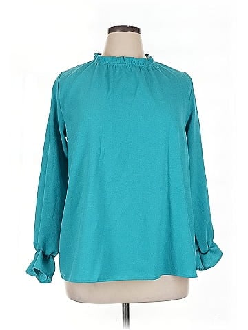 Perfect Peach 3/4 Sleeve Blouse (view 1)