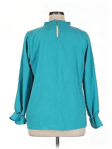 Perfect Peach 3/4 Sleeve Blouse (view 2)