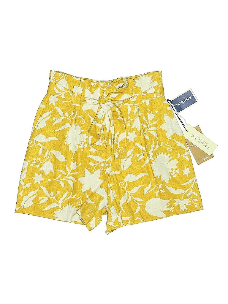 Click to view more detailed imagery on our partner's website Pre-owned Rachel Zoe Shorts In Yellow