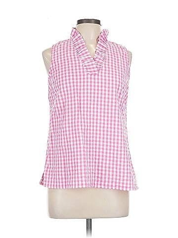 Crown & Ivy Sleeveless Button-Down Shirt (view 1)