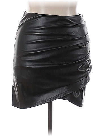Assorted Brands Faux Leather Skirt (view 1)