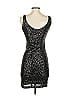 Aqua Stars Silver Cocktail Dress Size XS - photo 2