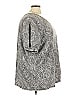 Catherines Paisley Gray Blue Short Sleeve T-Shirt Size 5X - photo 3
