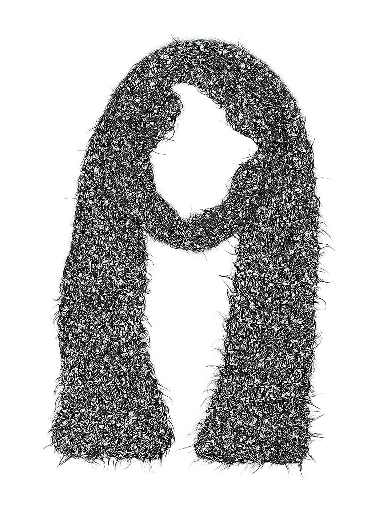 Pre-owned Assorted Brands Scarf In Gray