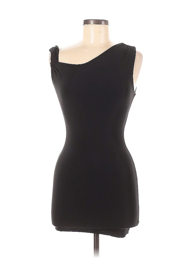 Pre-owned Prettylittlething Cocktail Dress In Black