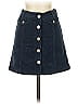 BDG Solid Blue Denim Skirt Size 0 - photo 1