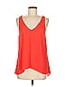 Veronica M. 100% Polyester Orange Sleeveless Blouse Size M - photo 1