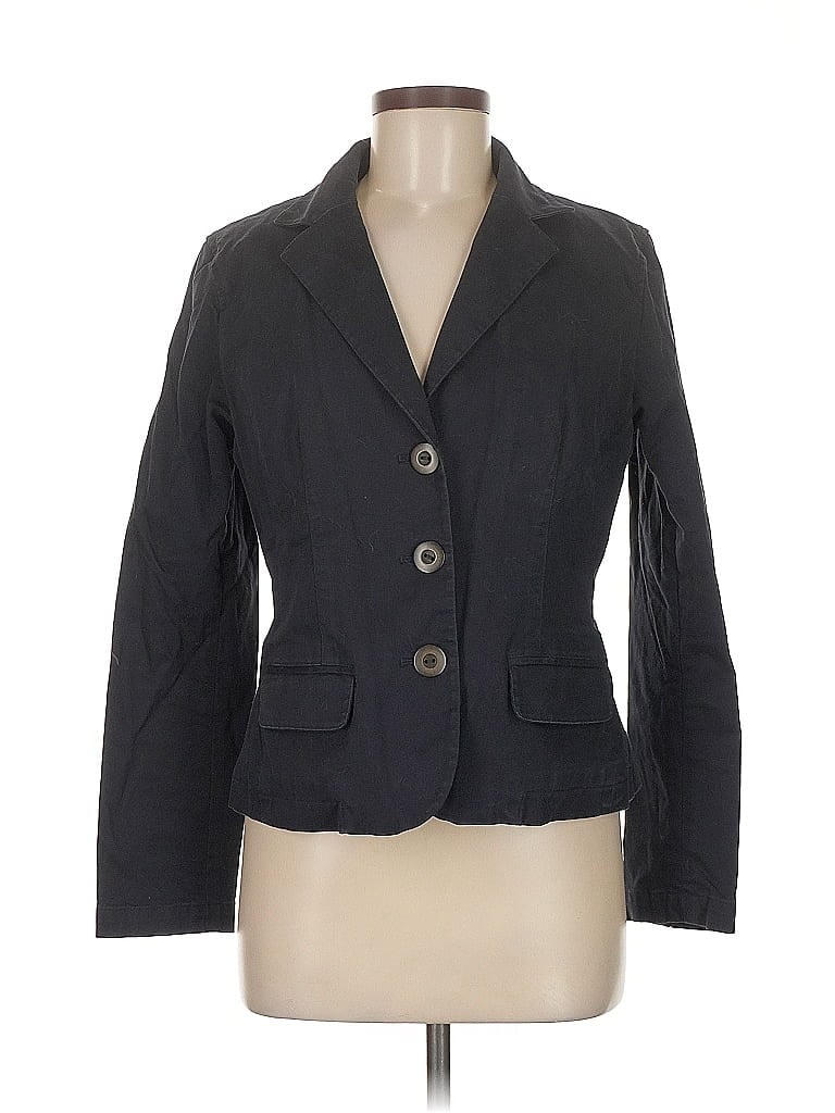 Pre-owned Talbots Blazer Jacket In Gray