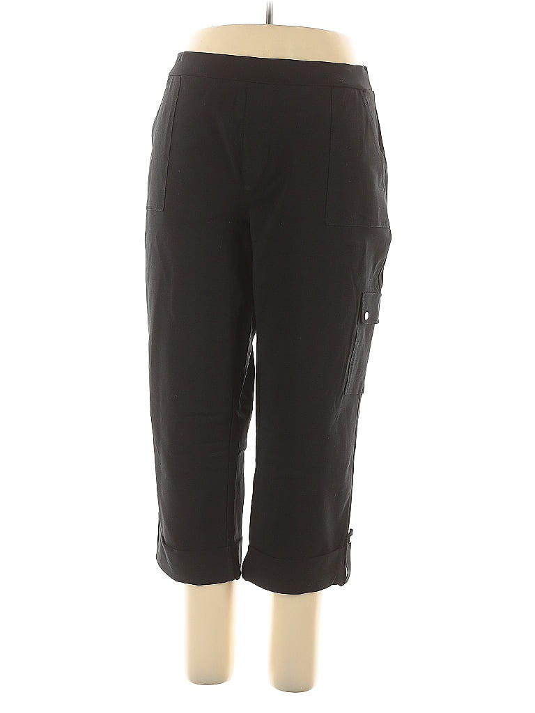 Susan Graver Black Active Pants Size XL - photo 1