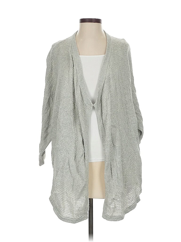 Pre-owned Madewell Cardigan Sweater In Gray