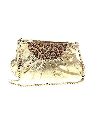 fatte a mano by Carlos Falchi Leather Shoulder Bag (view 1)