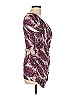 Apt. 9 100% Rayon Paisley Purple Romper Size L - photo 4